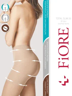 Total Slim 20 den model 18031395 kolor:light natural - Fiore