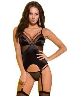 Korzet Avanua Quella farba:čierna