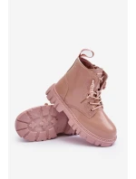 Dětské Botky Big Star Růžové model 21634299 - Big Star Shoes Dětské Botky Big Star Růžové model 21634299 - Big Star Shoes