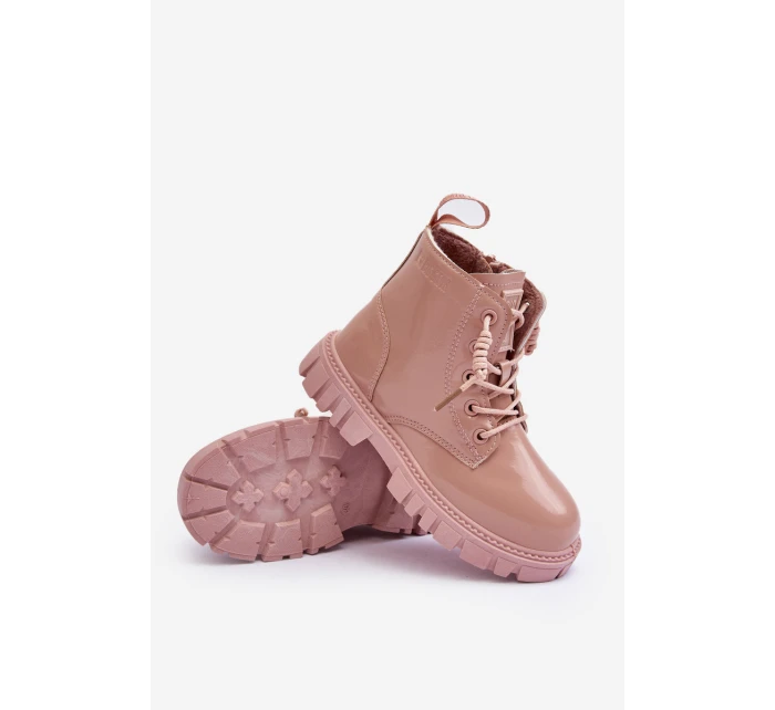 Dětské Botky Big Star Růžové model 21634299 - Big Star Shoes Dětské Botky Big Star Růžové model 21634299 - Big Star Shoes