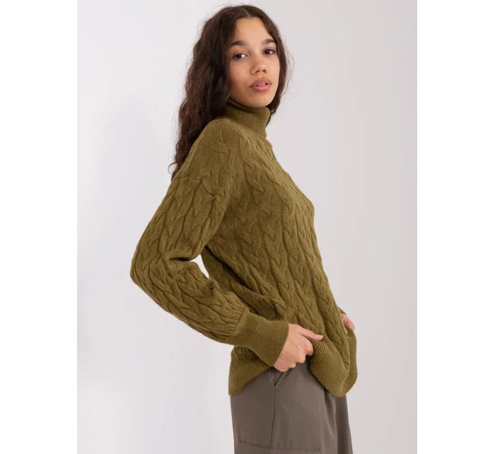 Sweter AT SW model 19018702 khaki - FPrice