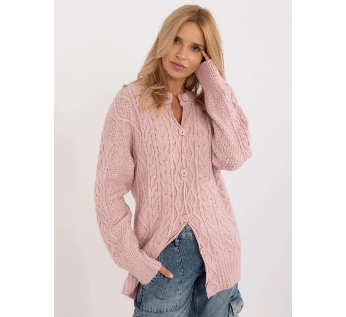 Sweter AT SW model 20463679 jasny różowy - FPrice