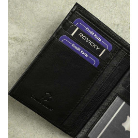 Pánske peňaženky [DH] 0800L D čierna
