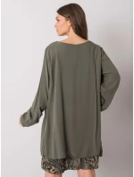 Šaty DHJ SK 21451.50 khaki