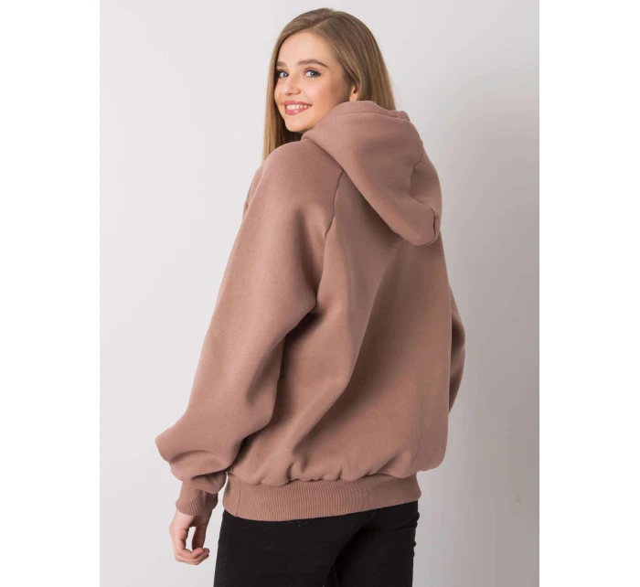 Mikina EM BL 651/1.21X hnedá