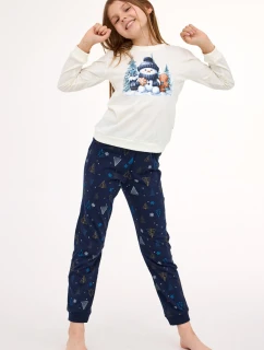 PYŽAMO DIEVČA MLADÁ DR 978/189 ZASNEŽENÝ DEŇ