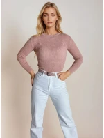 Dámský svetr light pink Dstreet model 21964156 - FashionStreet