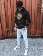 Pánská mikina s potiskem černá Dstreet model 21965673 - FashionStreet