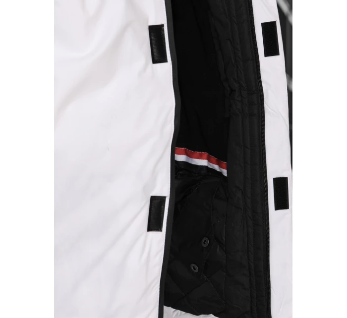Pánská lyžařská bunda bílá Dstreet model 21995693 - FashionStreet