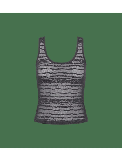 sloggi FREE Evolve Tank Top Lace - BLACK - SLOGGI BLACK - SLOGGI