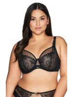 Biustonosz soft model 20586417 Black - Ava Biustonosz soft model 20586417 Black - Ava