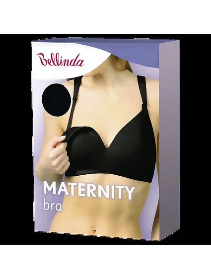 Moderní kojící podprsenka model 20858748 BRA  černá - Bellinda