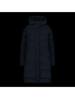 Dámsky zimný kabát s kapucňou CMP zateplená nepremokavá bunda čierna (34K0096/N950)