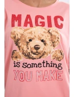 Kúzelná blúzka s marhuľovou potlačou Kúzelná blúzka s marhuľovou potlačou