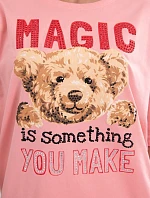 Kúzelná blúzka s marhuľovou potlačou