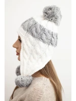 Čepice s rolováním Magda K293 camel