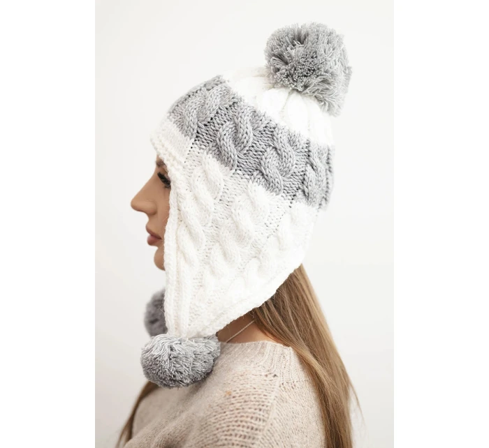 Čepice s rolováním Magda K293 camel