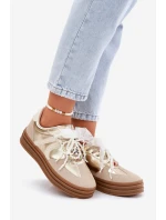 Dámské Tenisky Na Platformě S Ozdobami model 21688417 - Boto Dámské Tenisky Na Platformě S Ozdobami model 21688417 - Boto