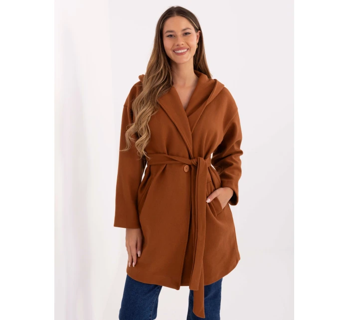 Kabát IT CZ A9587.00 svetlohnedý