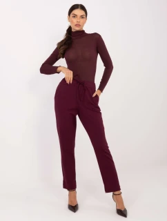 Spodnie IT SP model 21791053 bordowy - FPrice
