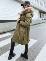 Dámska zimná bunda NADER zelená FashionStreet TY4031 Dámska zimná bunda NADER zelená FashionStreet TY4031