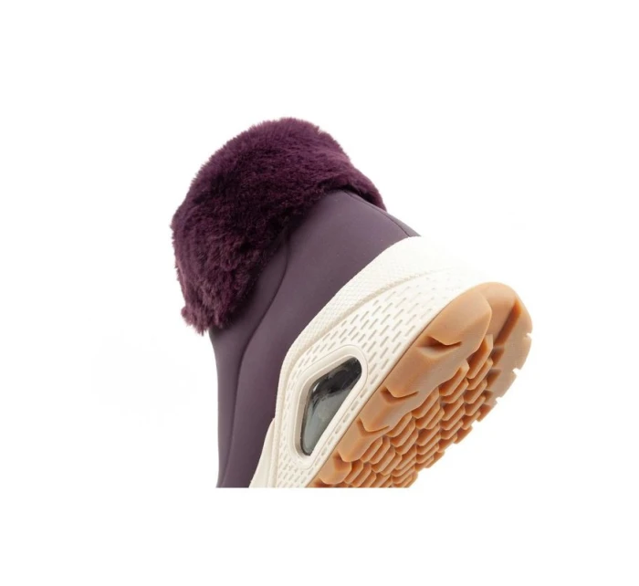 Uno model 21394769 dámská sportovní obuv zateplené boty zimní fialové dámské - Skechers