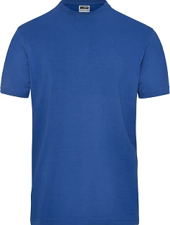 JN Pánské pracovní tričko z bio bavlny Solid 02. royal model 22531631 - Daiber