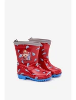 Dětské holínky hasič červené Breezly Dětské holínky hasič červené Breezly