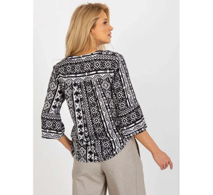 Dámská halenka model 18132626 černá - FPrice