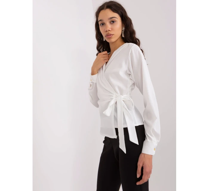 Bluzka EM BZ model 19034352 biały - FPrice Bluzka EM BZ model 19034352 biały - FPrice