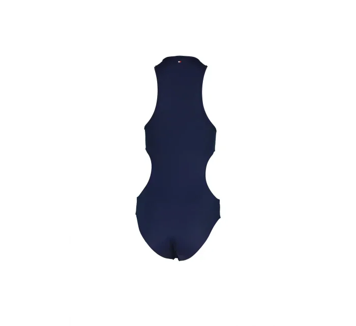 Jednodielne plavky UW0UW01429-616 tmavomodrá - Tommy Hilfiger Jednodielne plavky UW0UW01429-616 tmavomodrá - Tommy Hilfiger