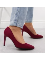 Semišové lodičky Sergio Leone 1339 W SK428C