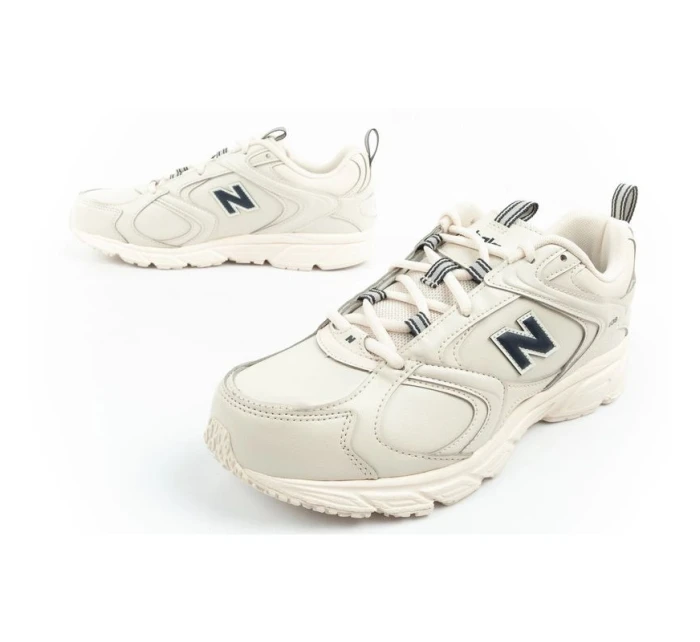 buty męskie sportowe sneakersy model 21360732 modne beżowe - New Balance