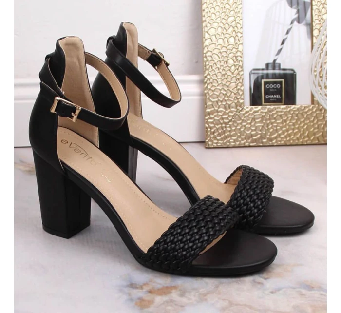 Sandále na podpätku eVento W 5945 black