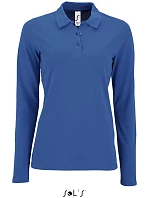 SOL'S Perfect LSL Women Dámske piqué polo s dlhým rukávom 25.2083 kráľovská modrá SOL'S Perfect LSL Women Dámske piqué polo s dlhým rukávom 25.2083 kráľovská modrá