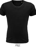 SOL'S Pioneer Kids Detské tričko z organickej bavlny 25.3578 deep black