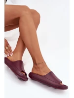 Lehké Dámské Pantofle Big Star model 21706429 Bordó - Big Star Shoes