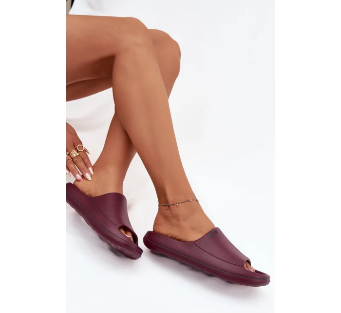 Lehké Dámské Pantofle Big Star model 21706429 Bordó - Big Star Shoes