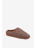 Pánské hnědé pantofle model 21793951 - Boto