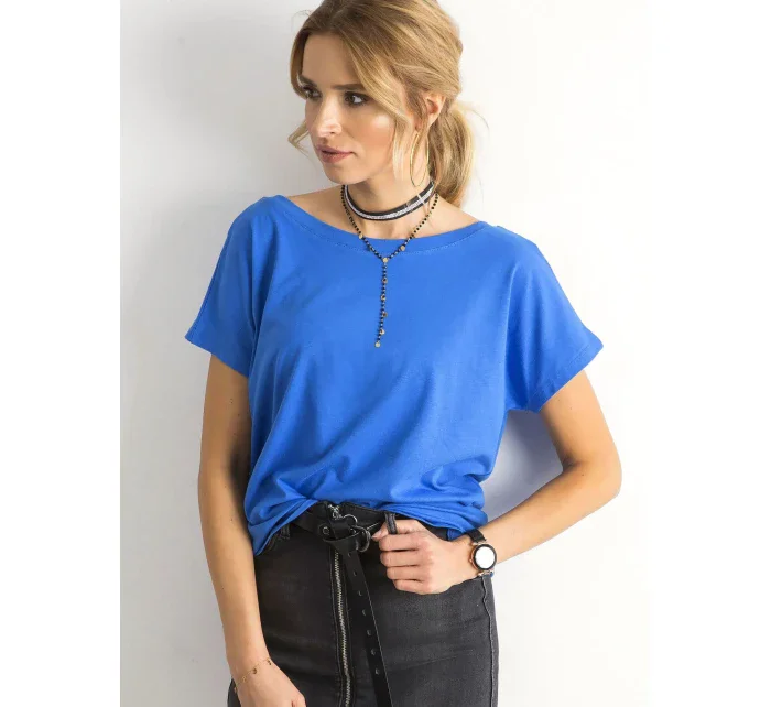 Tričko RV TS model 17519750 tmavě modrá - FPrice Tričko RV TS model 17519750 tmavě modrá - FPrice