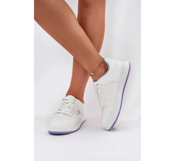 Dámske tenisky Big Star HI-POLY SYSTEM - bielo-fialové Dámske tenisky Big Star HI-POLY SYSTEM - bielo-fialové