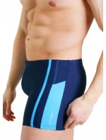 Pánske plavky BD 364 Tmavomodrá s modrou - Sesto Senso