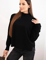 Dámsky sveter Freestyle 35209 Black - K-Fashion
