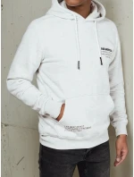 Pánská mikina s kapucí světle šedá Dstreet model 21976036 - FashionStreet