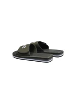Žabky na suchý zips Kubota v khaki farbe K0000-100-005-19-1