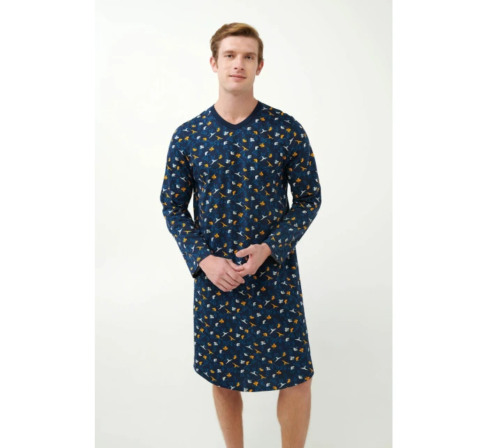 Vamp - Nočná košeľa s potlačou dinosaurov 21632 - Vamp