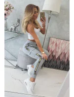 Šedé model 18743724 kalhoty - K-Fashion Šedé model 18743724 kalhoty - K-Fashion