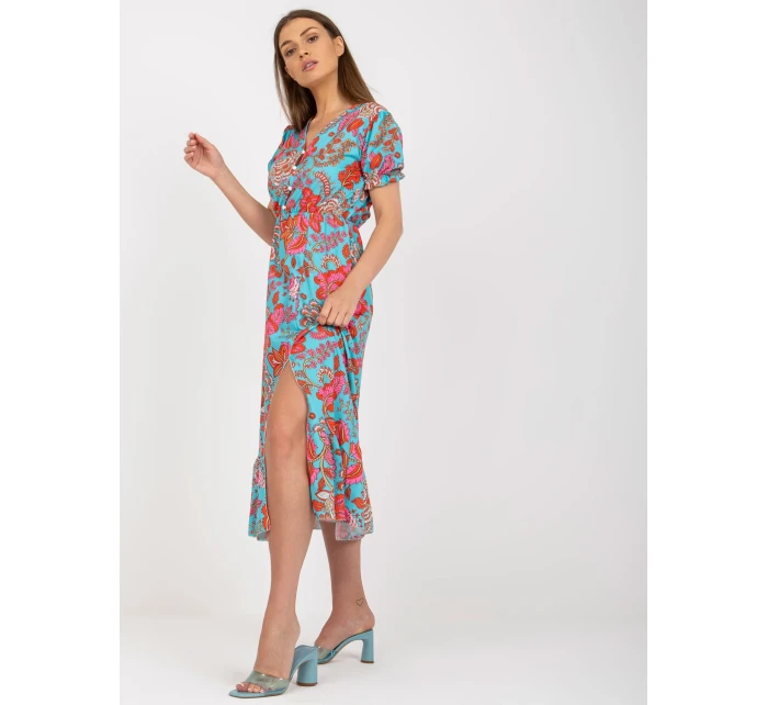 Šaty DHJ SK modrá model 17436944 - FPrice Šaty DHJ SK modrá model 17436944 - FPrice