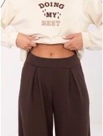 Tepláky RV DR A613.69 tmavohnedé