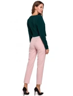 model 18002507 Zavinovací halenka zelená - Makover model 18002507 Zavinovací halenka zelená - Makover